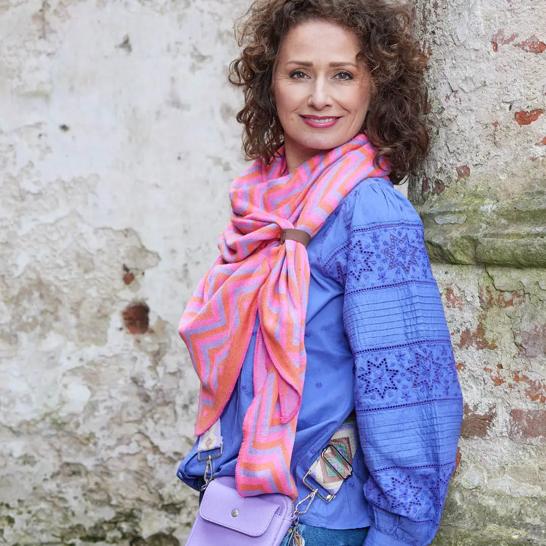 Lot83 Sommerschal Lizzy violett