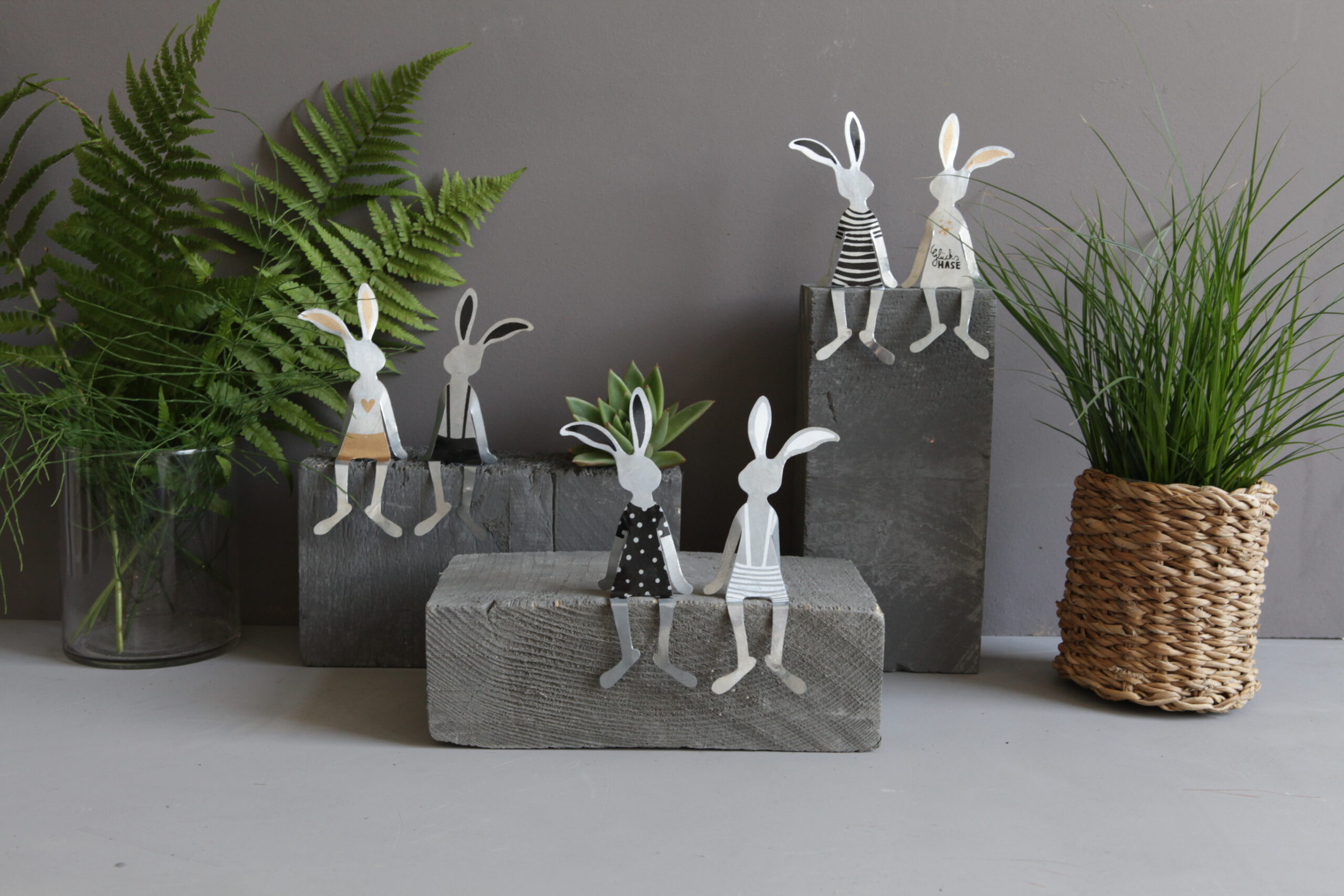 Goodoldfriends Hasen Kantenhocker 6 Sorten