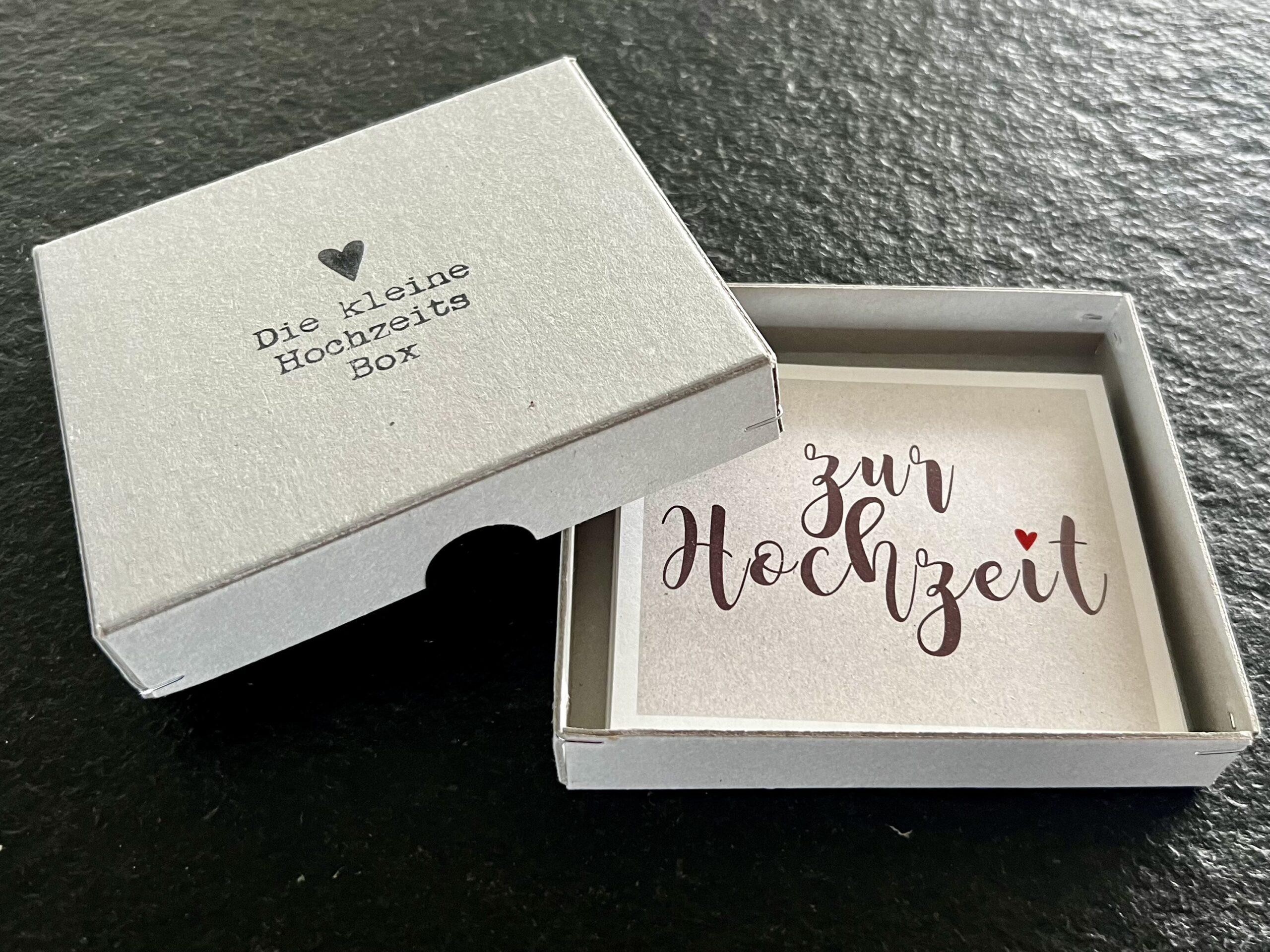 Goodoldfriends Die kleine Hochzeitsbox