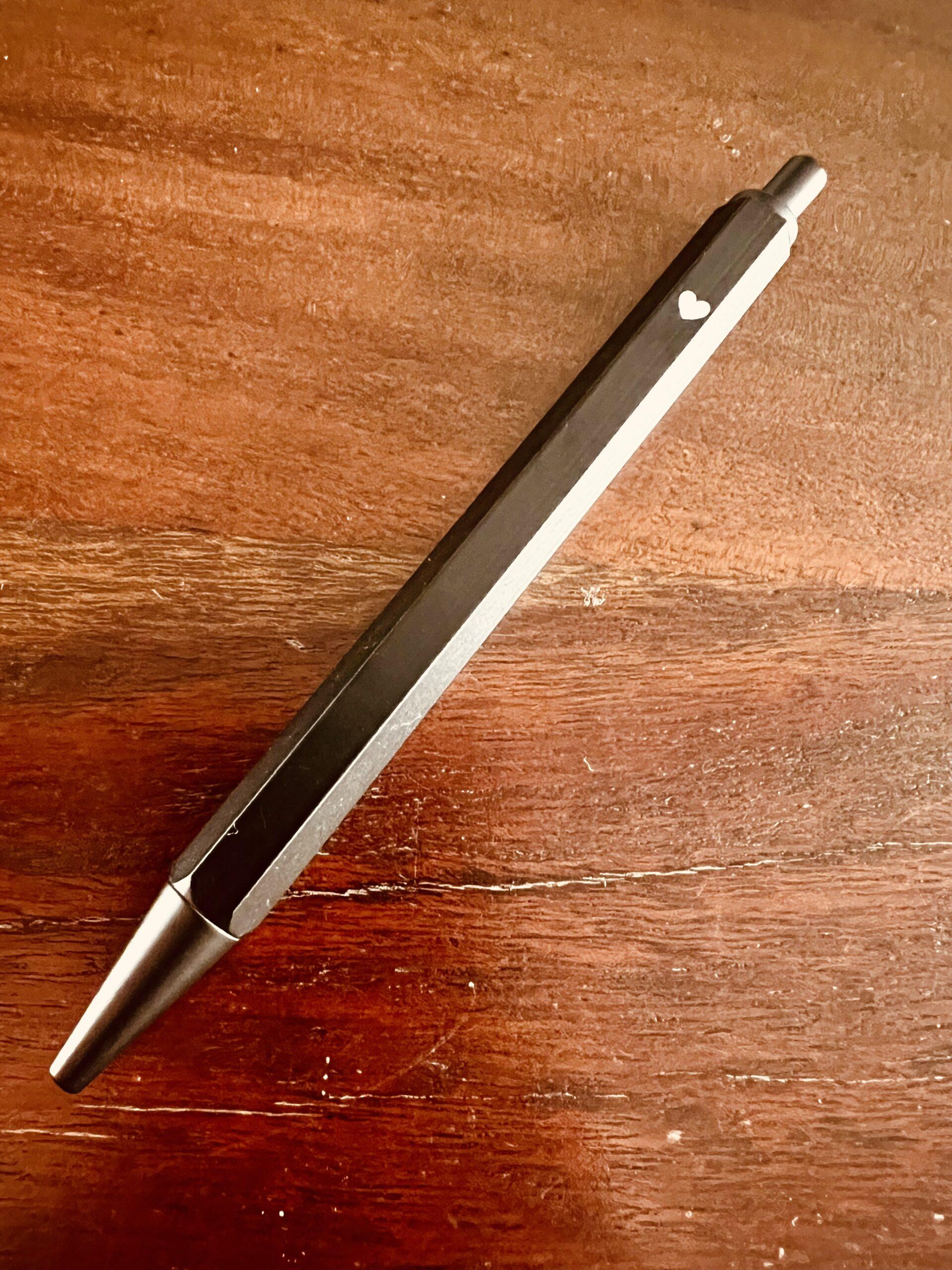 Eulenschnitt limitiert Kugelschreiber Herz