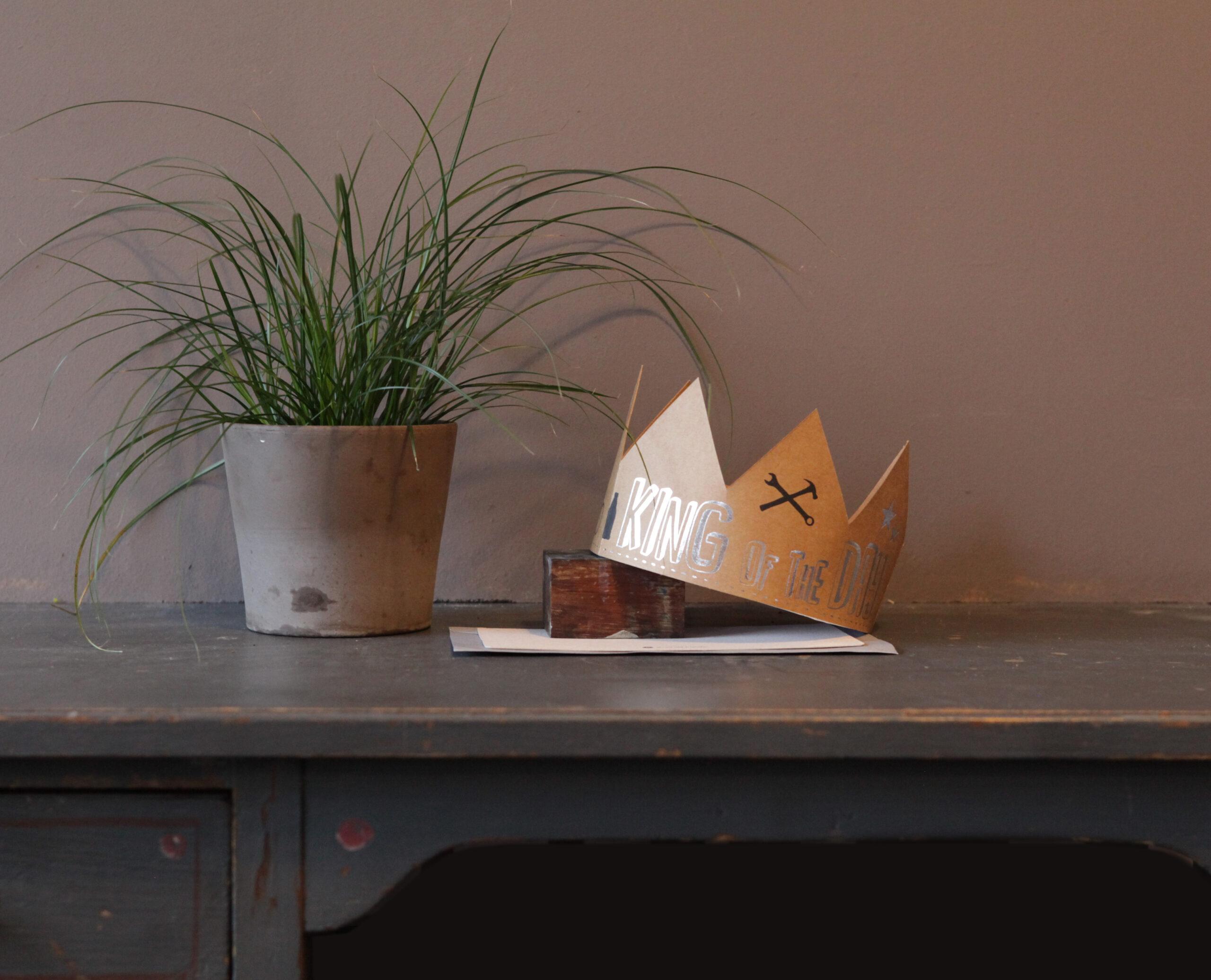 Goodoldfriends Krönchenkarte King of the day