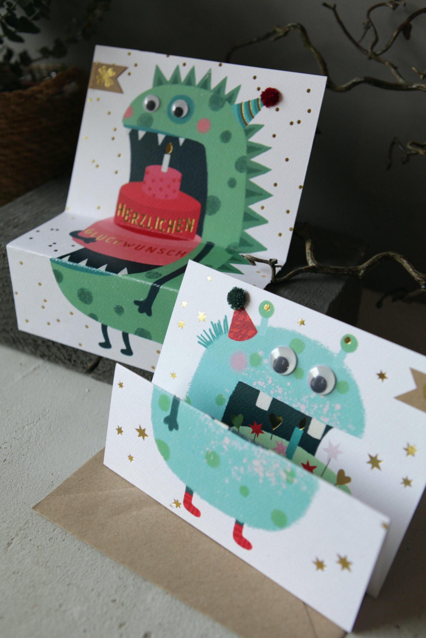 Goodoldfriends Monsterkarte Grünes Monster