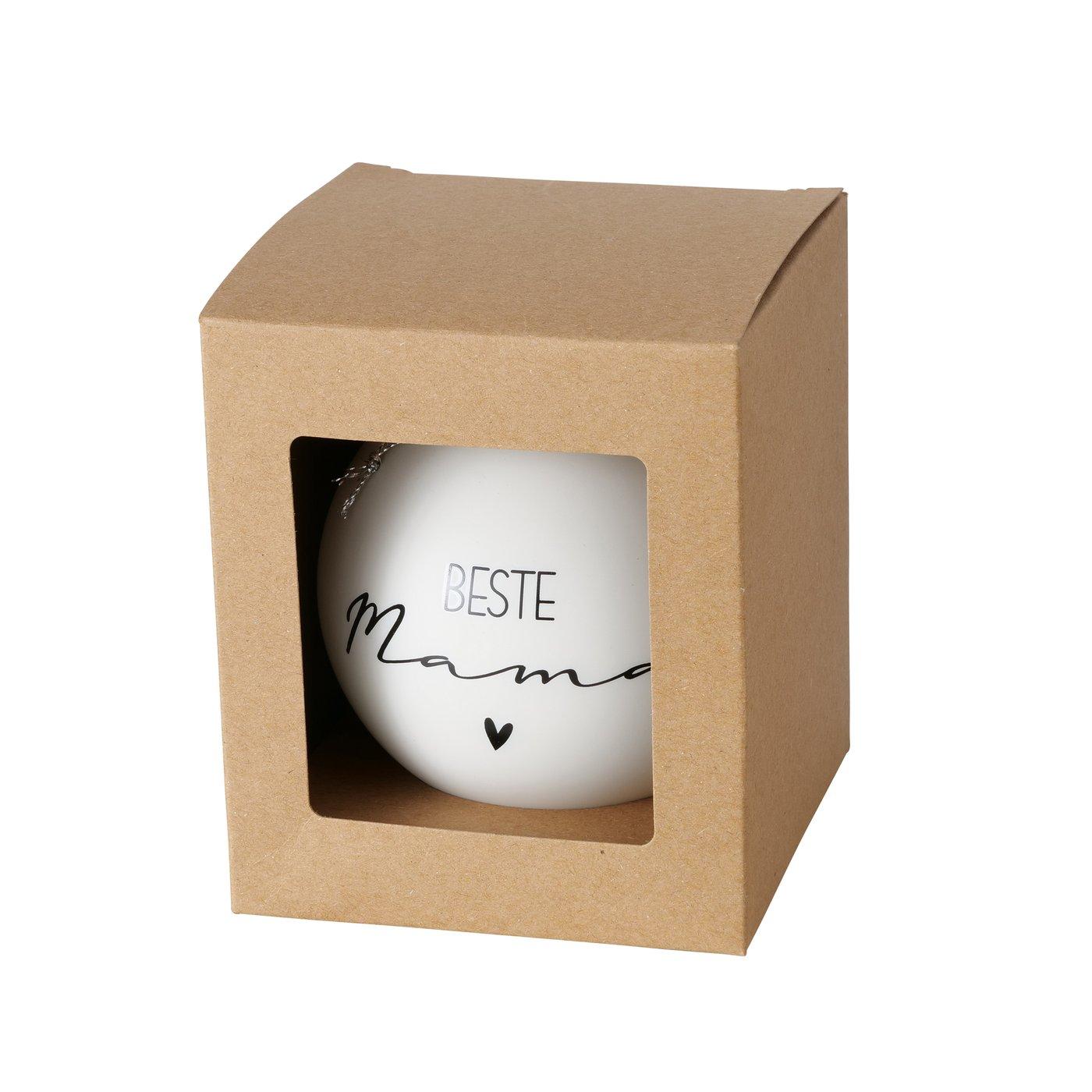 Weihnachtskugel Familie 4 Sorten