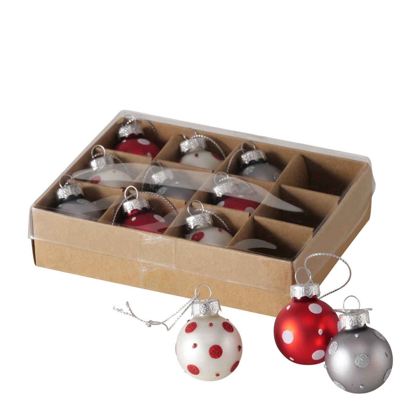 2051741-Freisteller-Hauptbild Weihnachtskugel Punto 12er Set klein