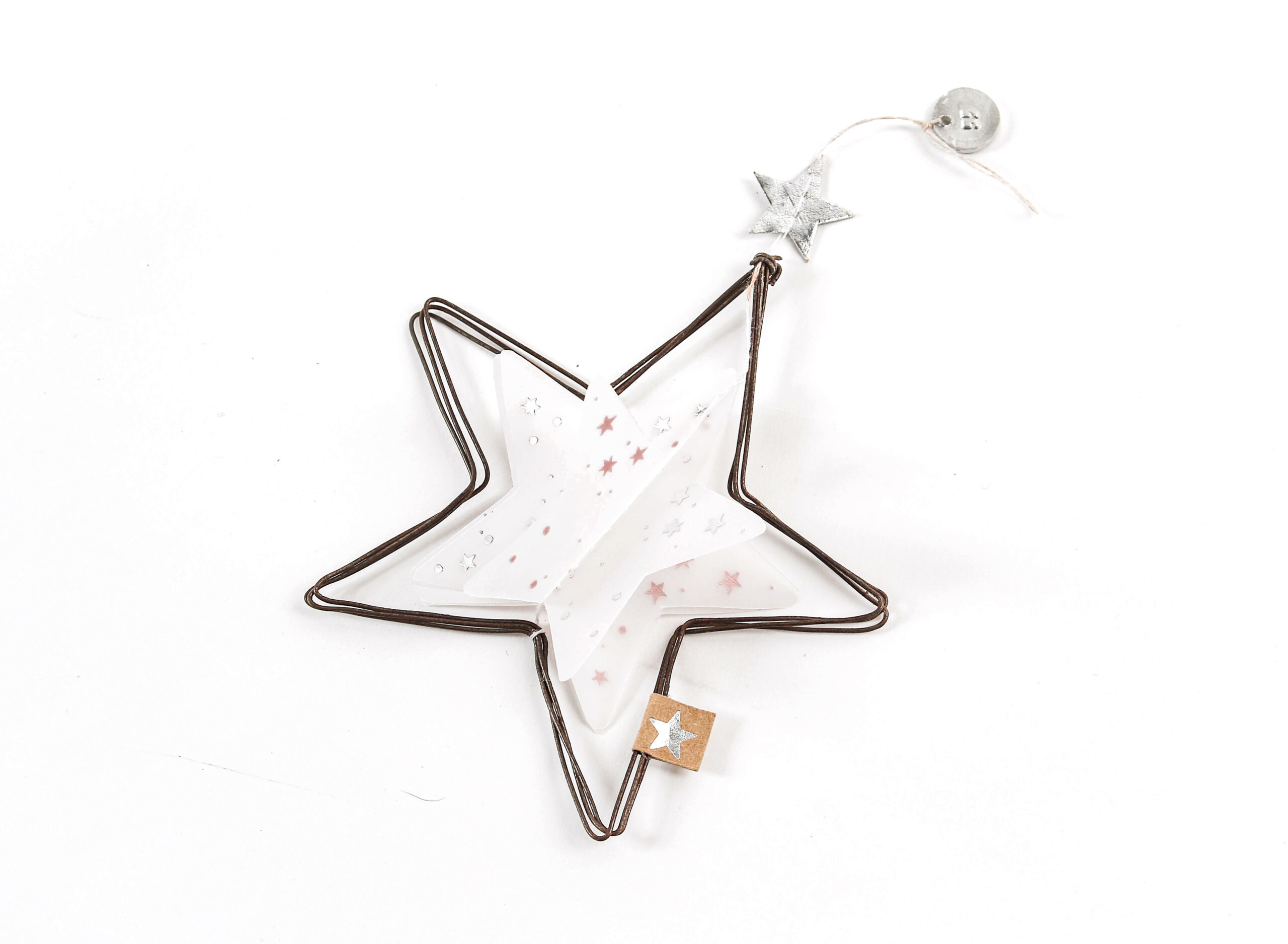 Goodoldfriends Winter Transparent Ornamente 6 Sorten