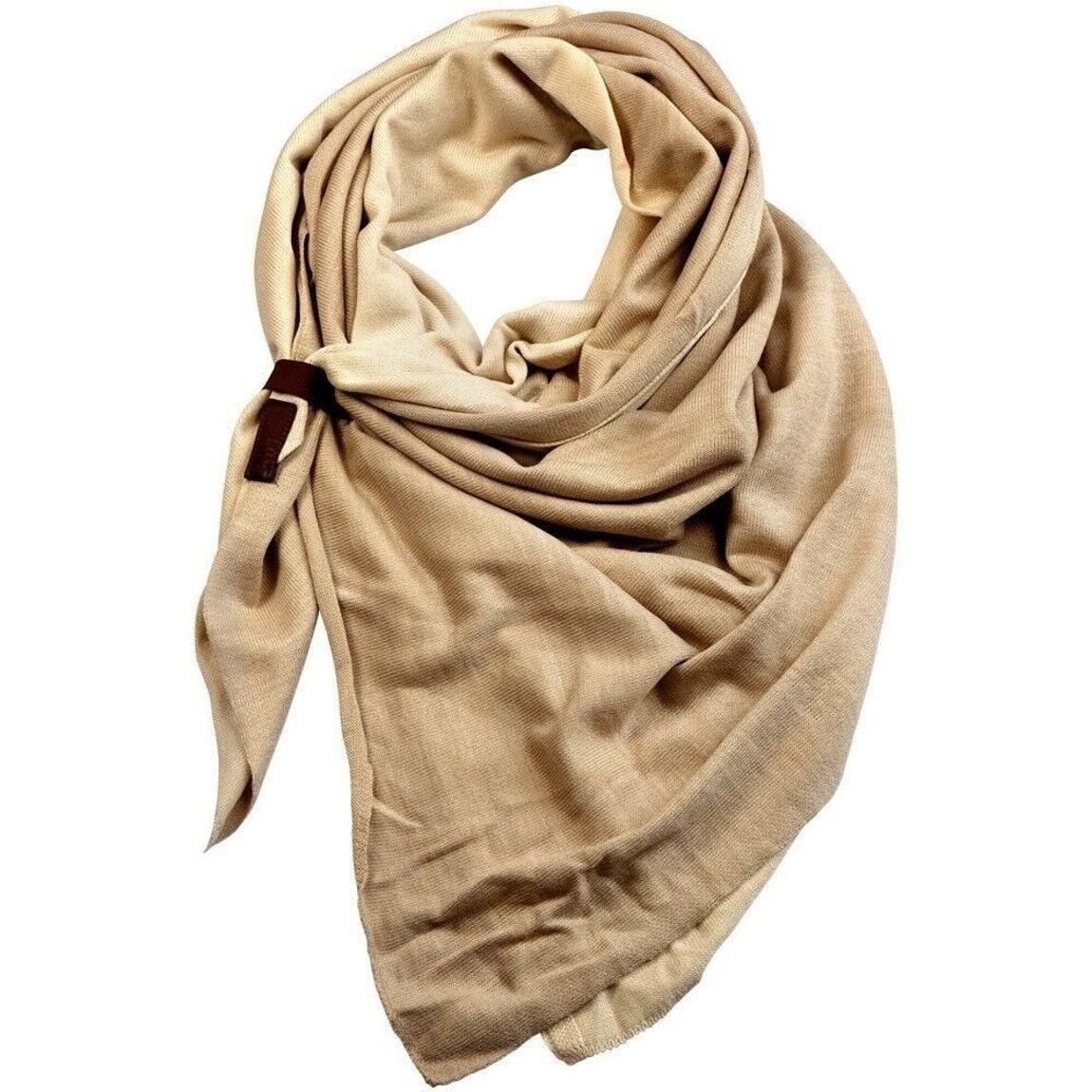 Lot83 Schal Fien Twin cremefarben sand