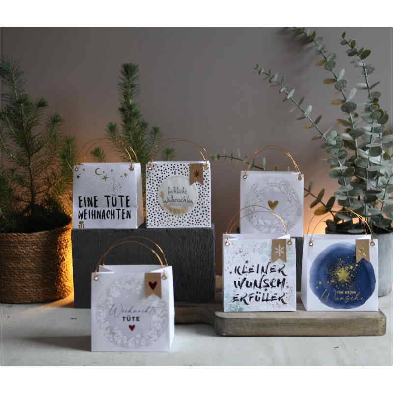 Goodoldfriends: Confezione regalo invernale con buoni, 6 varietà, 9 Goodoldfriends Winter Gutscheintüte 6 Sorten