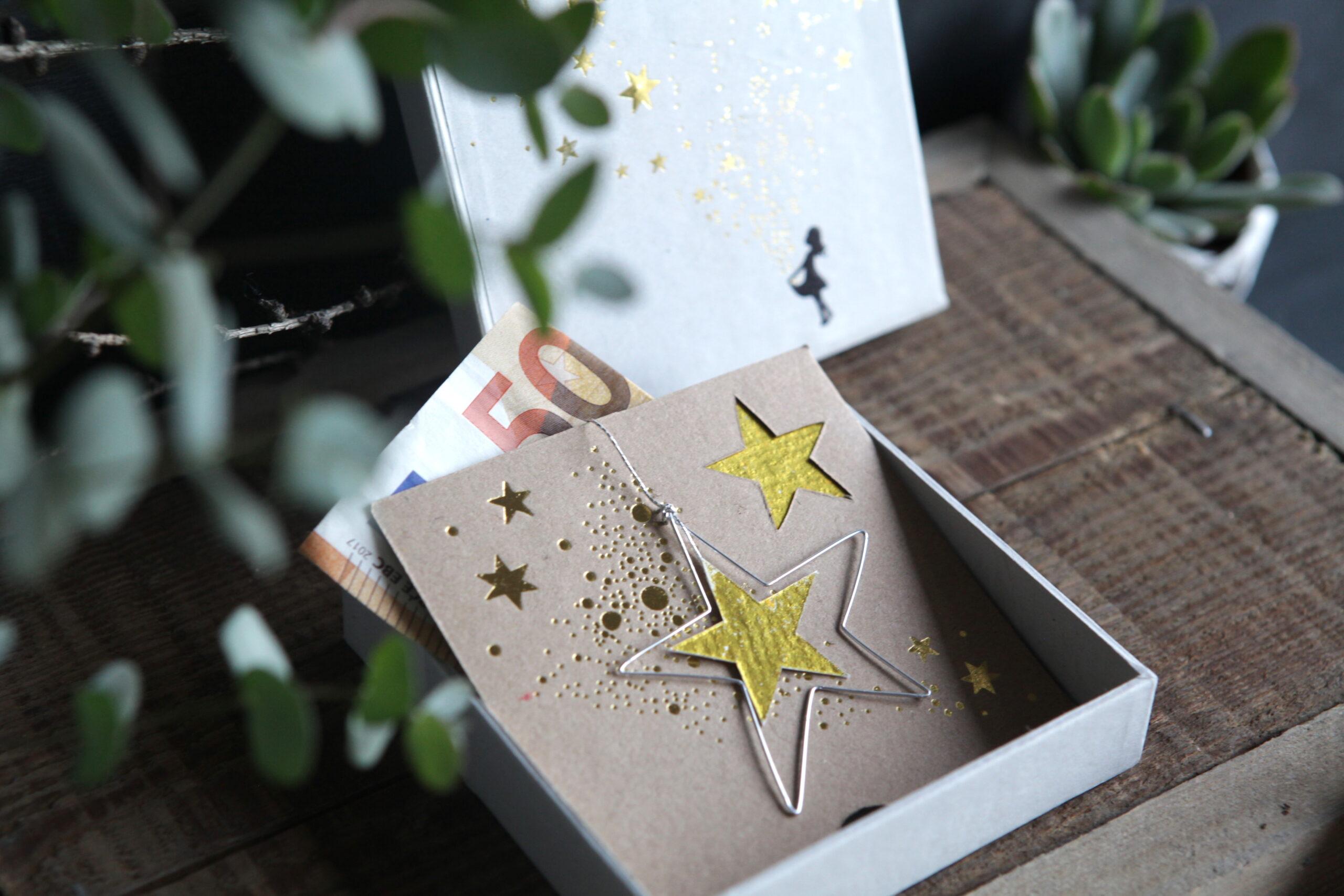 Goodoldfriends Winter Geldgeschenkbox Wünsche