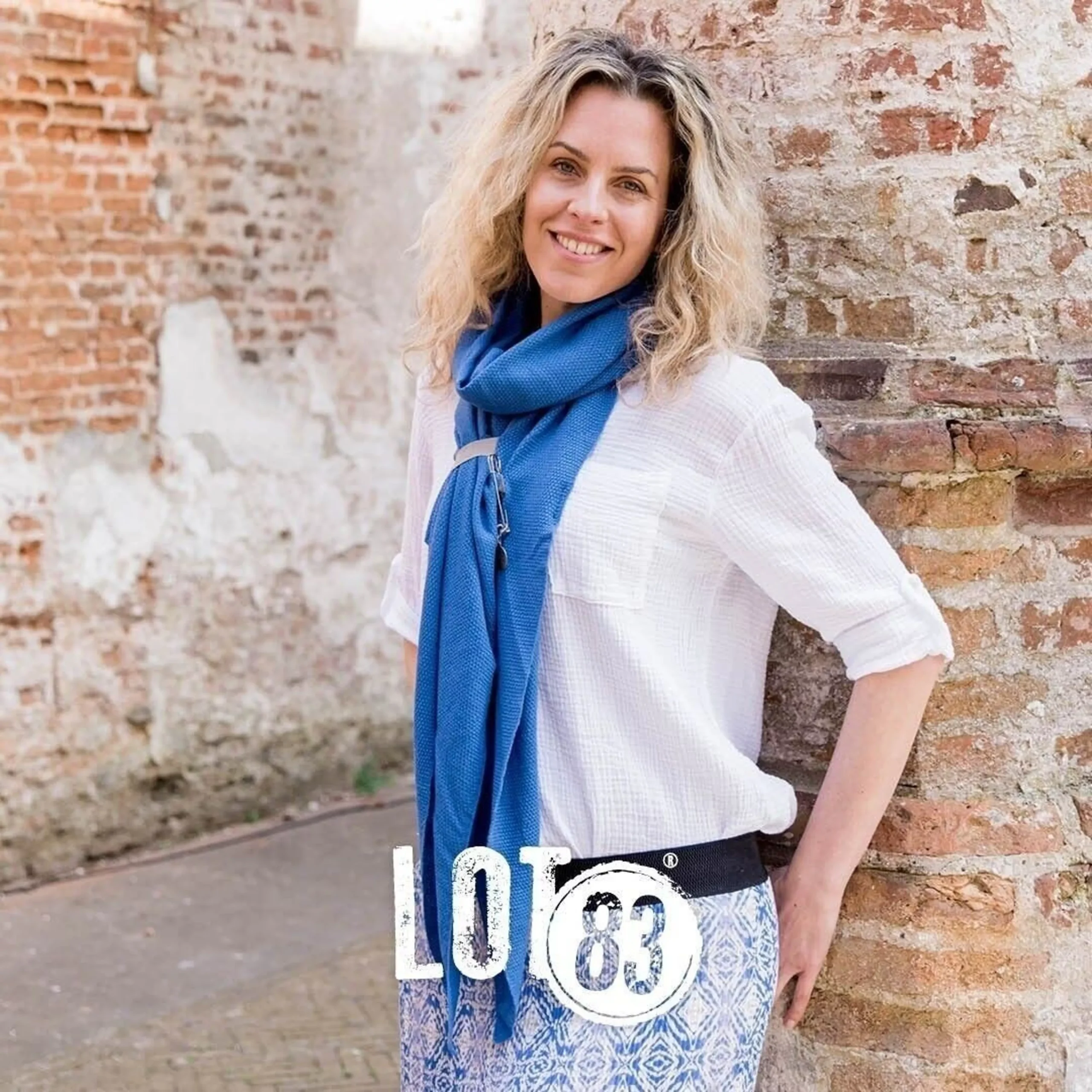 Lot83 Sommerschal Lynn Jeans