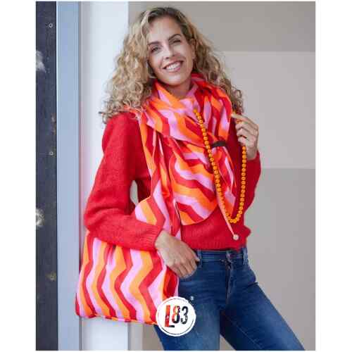 Lot83 Schal Kiki rot