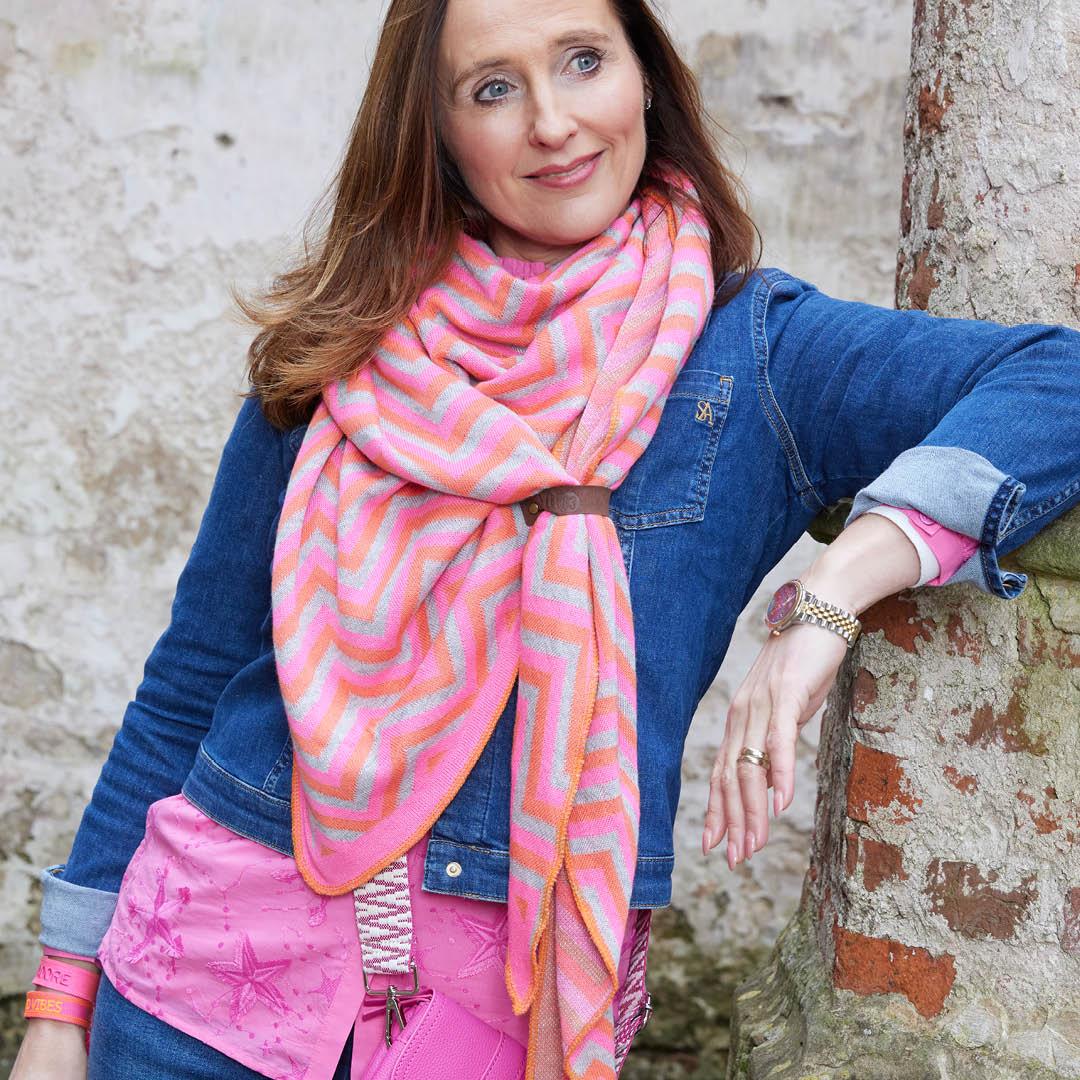 Lot83 Sommerschal Lizzy Pink