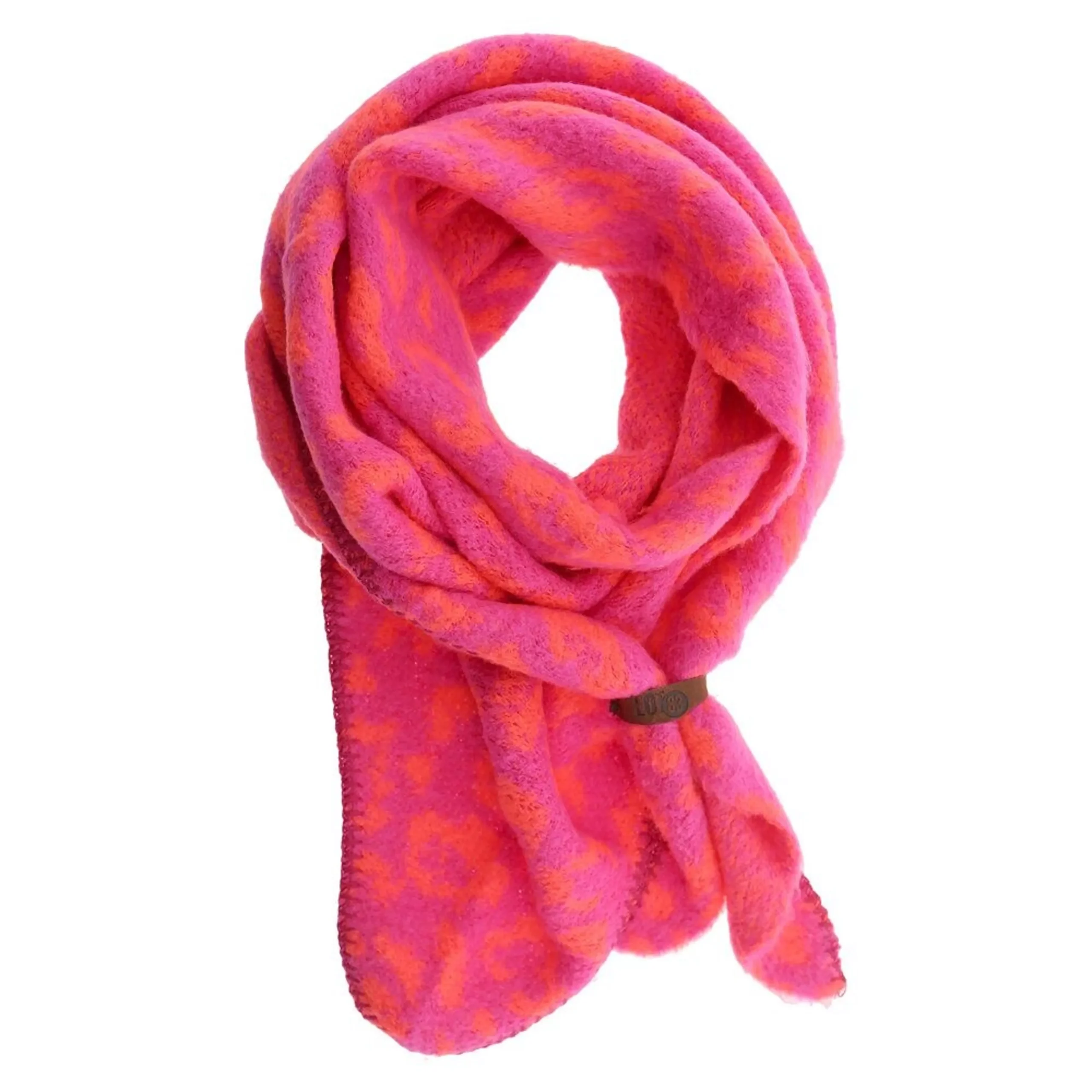 Lot83 Schal Nina Leopard Fuchsia