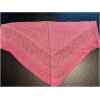 Dreiecksschal Love pink