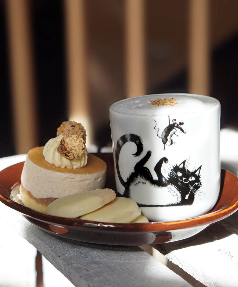 Voswald Duftkerze Becher Katz & Maus