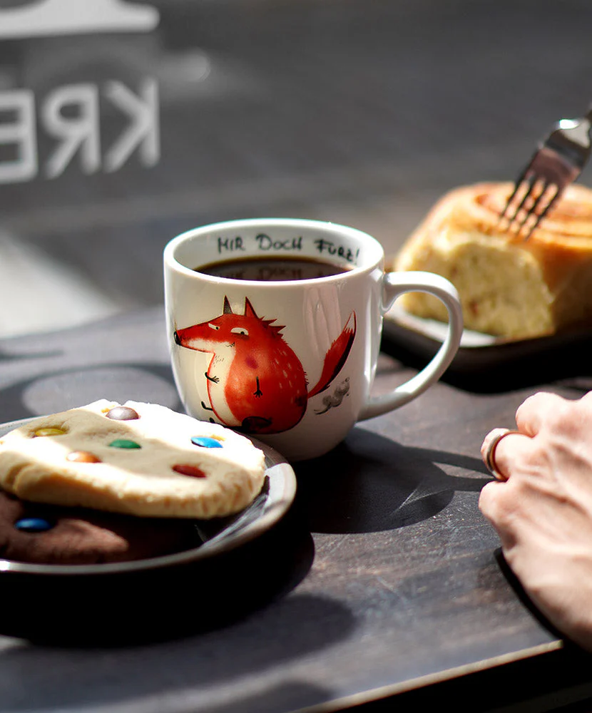 Voswald Tasse Mir doch furz