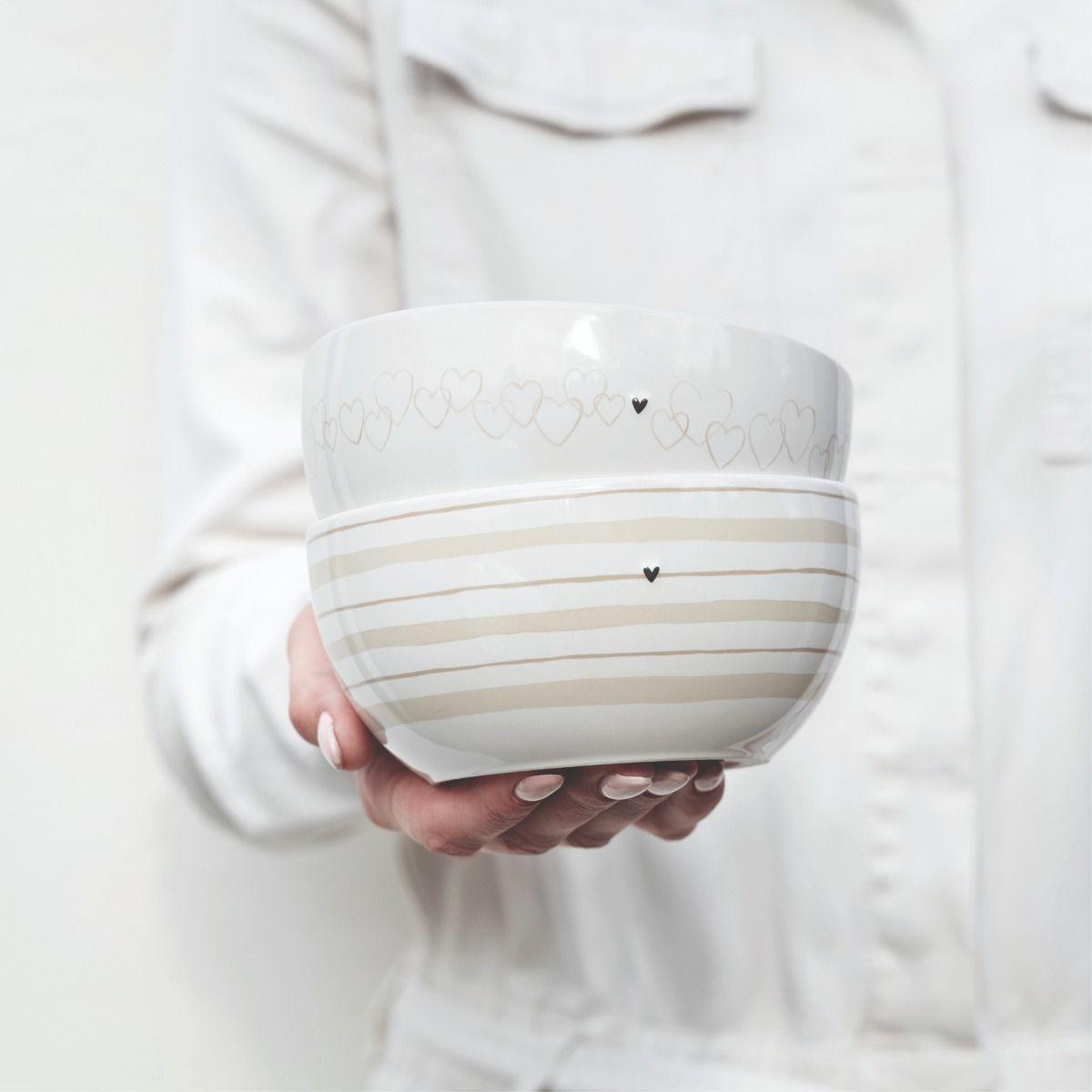 IMG_3517 Bowl White / Watercolour Natural Stripes