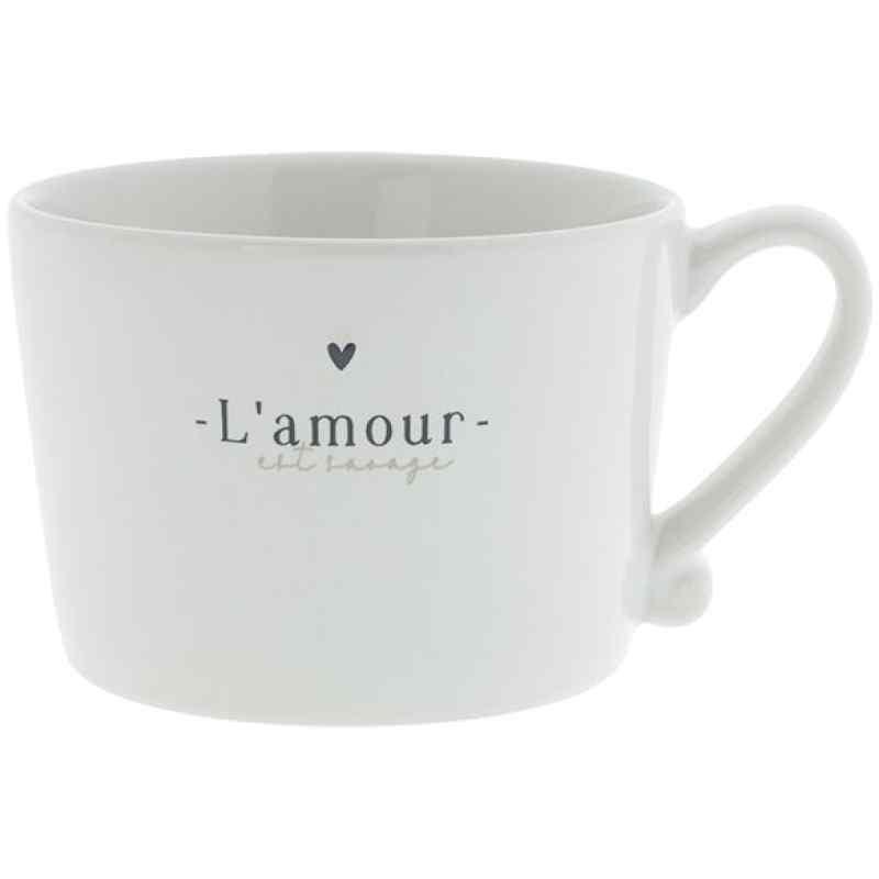 Tasse White / L'amour est savage
