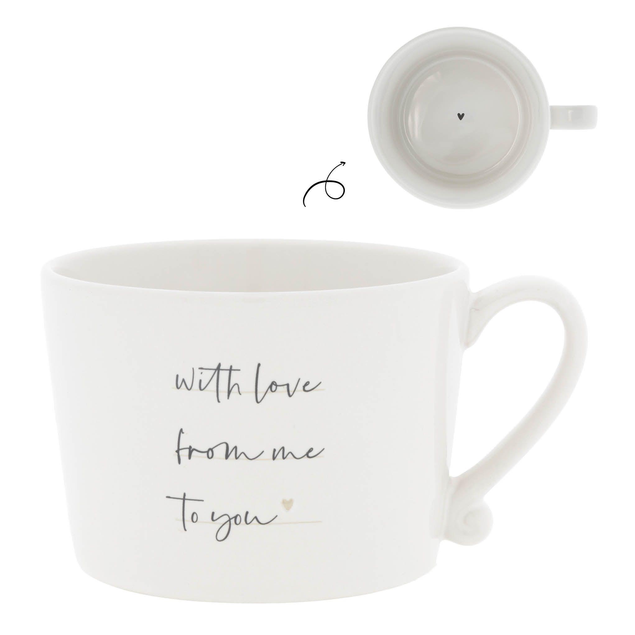 Tasse White / with love from me to you
