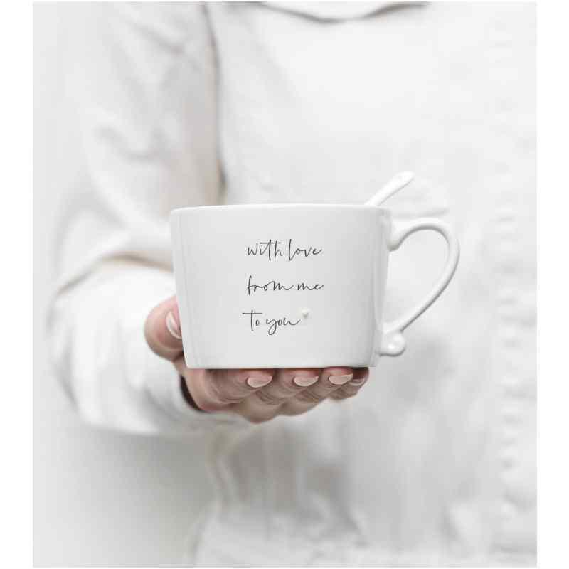 Tasse White / with love from me to you