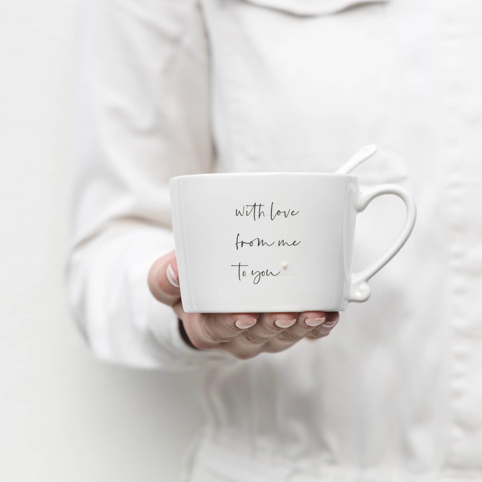 Tasse White / with love from me to you