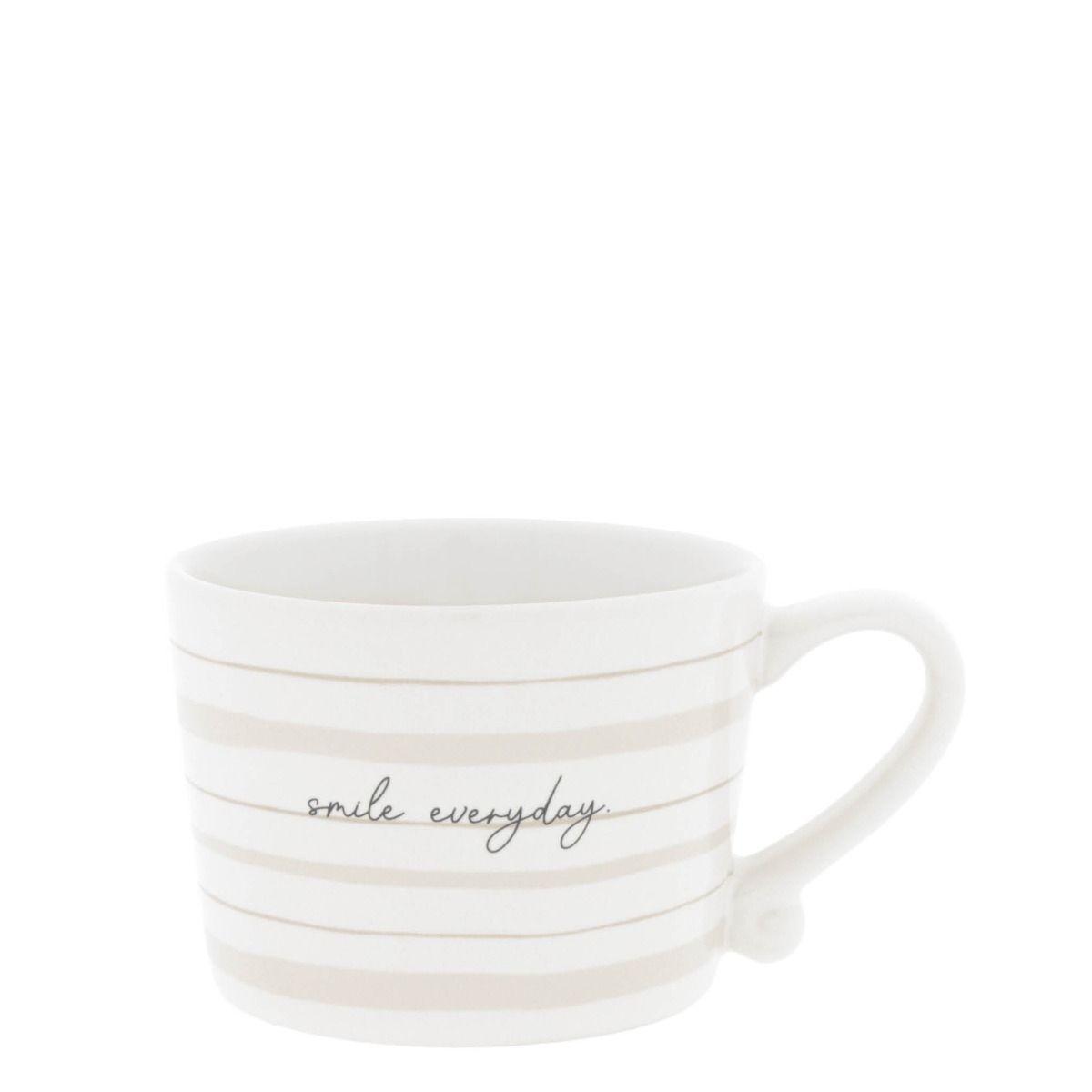 Tasse White small / smile everyday