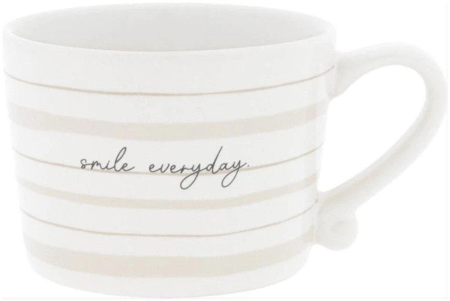 Tasse White small / smile everyday