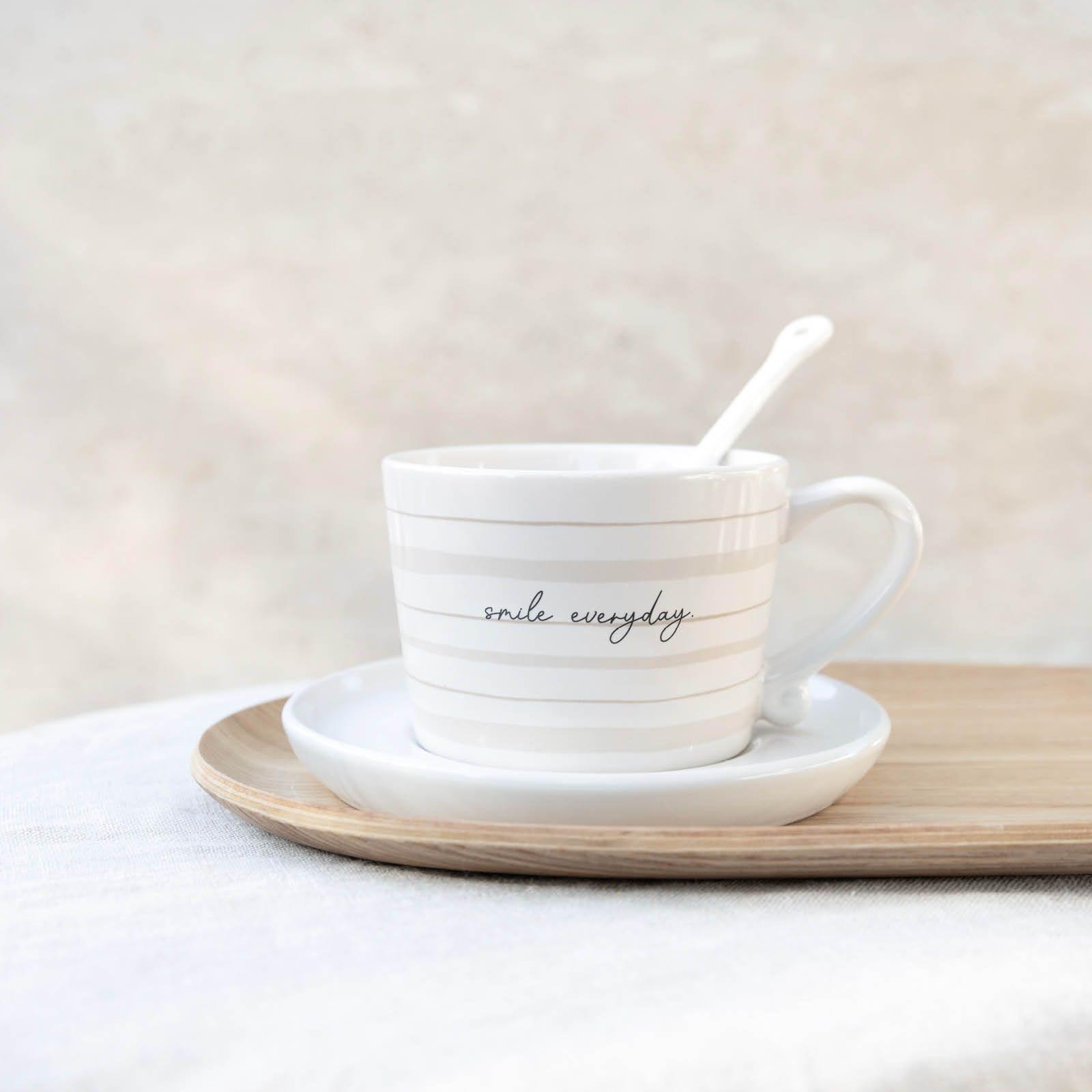 Tasse White small / smile everyday