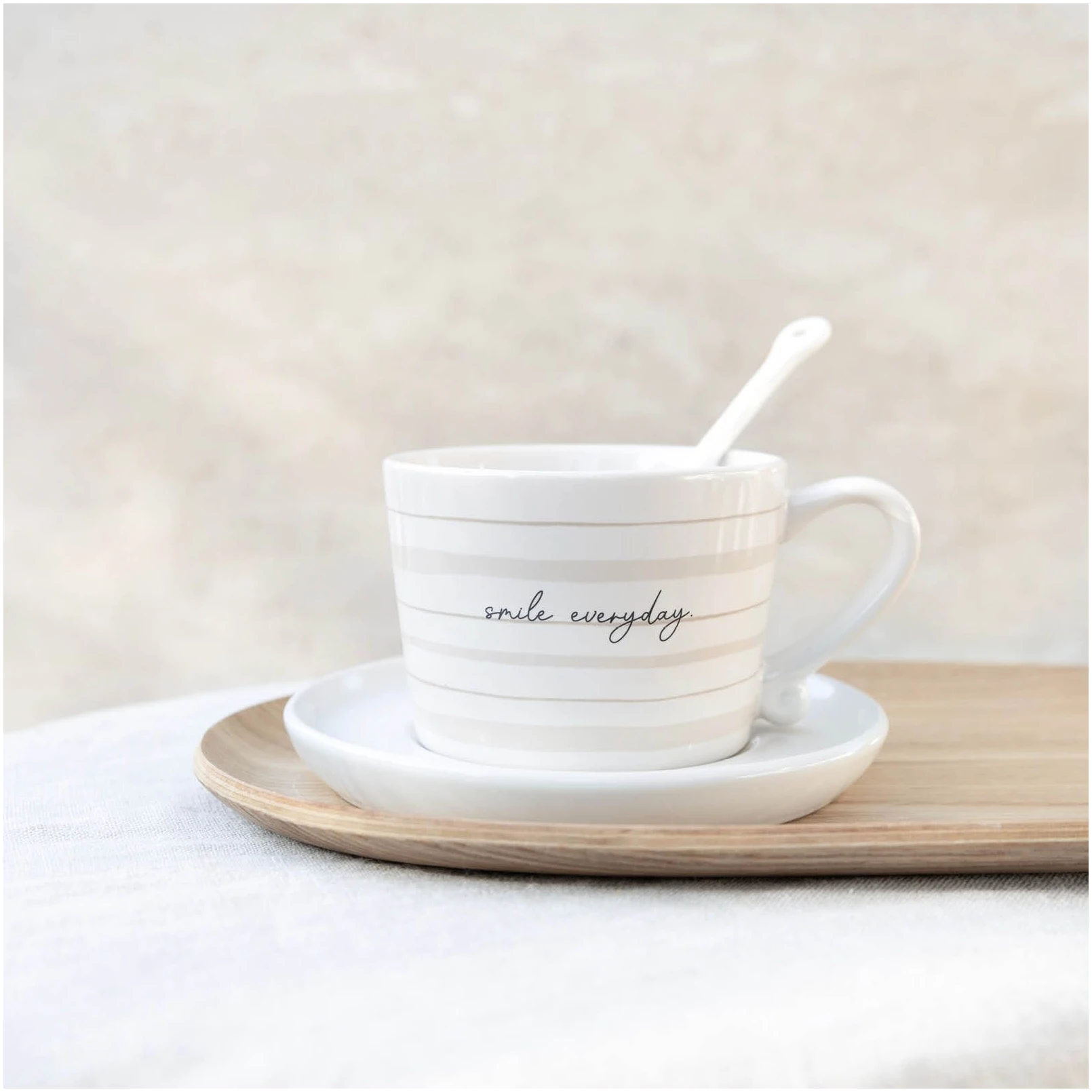 Tasse White small / smile everyday