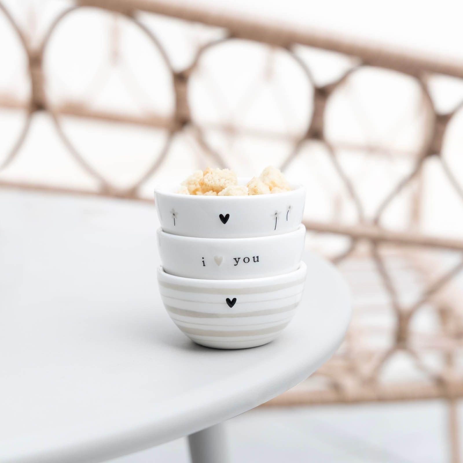 Schälchen Mini Natural Print 3 Sorten