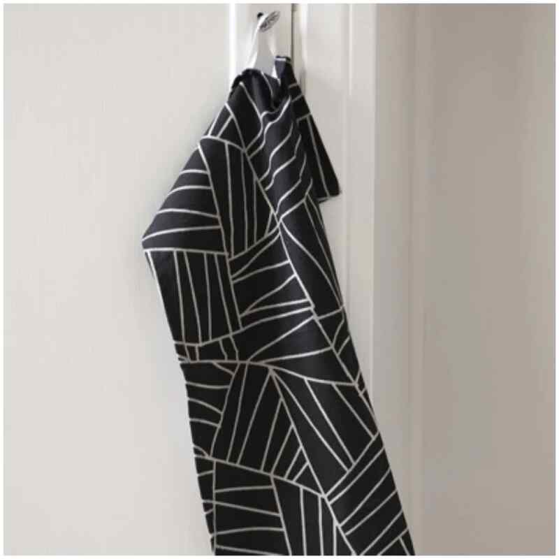 Küchenhandtuch Brunneby schwarz-beige