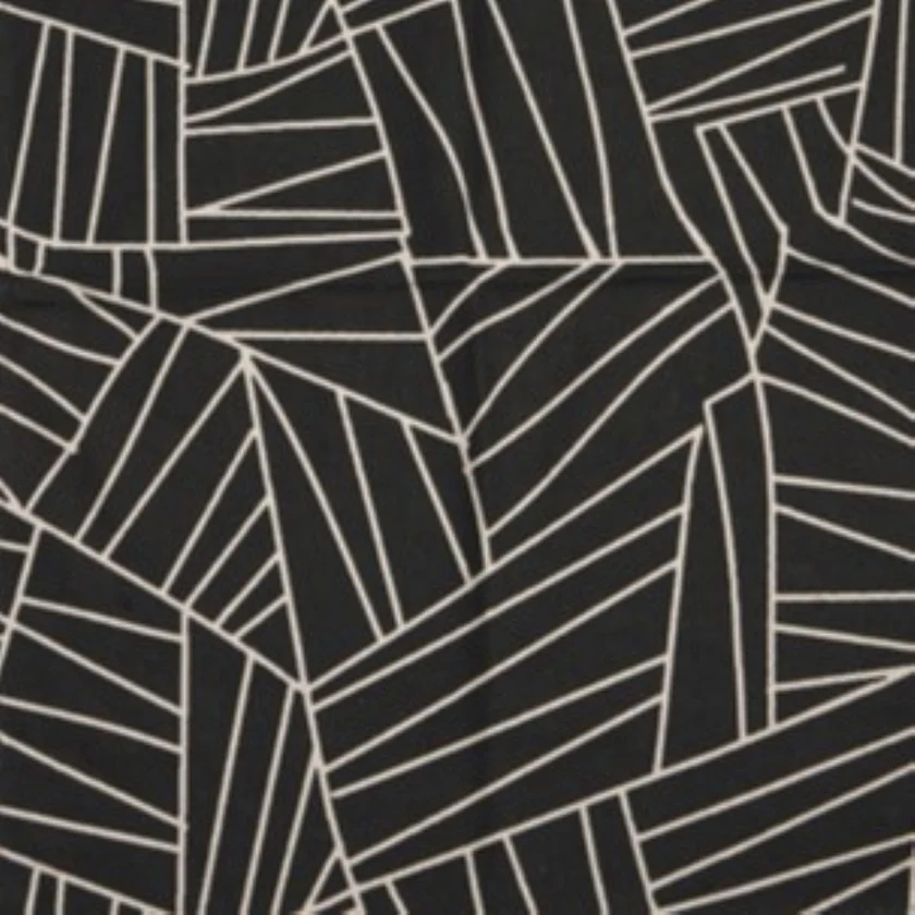 Küchenhandtuch Brunneby schwarz-beige