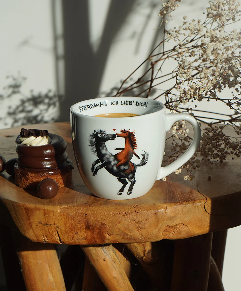 Voswald Tasse Pferdammt, ich lieb dich
