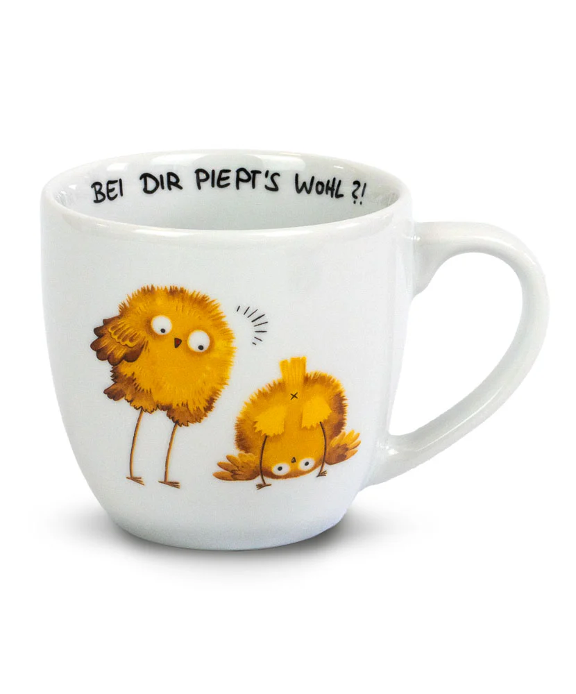 Voswald Tasse Bei dir piepts wohl