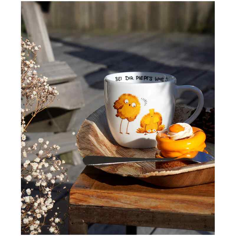 Voswald Tasse Bei dir piepts wohl