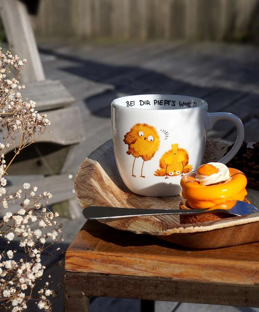 Voswald Tasse Bei dir piepts wohl