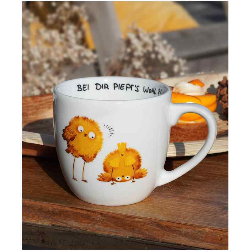 Voswald Tasse Bei dir piepts wohl