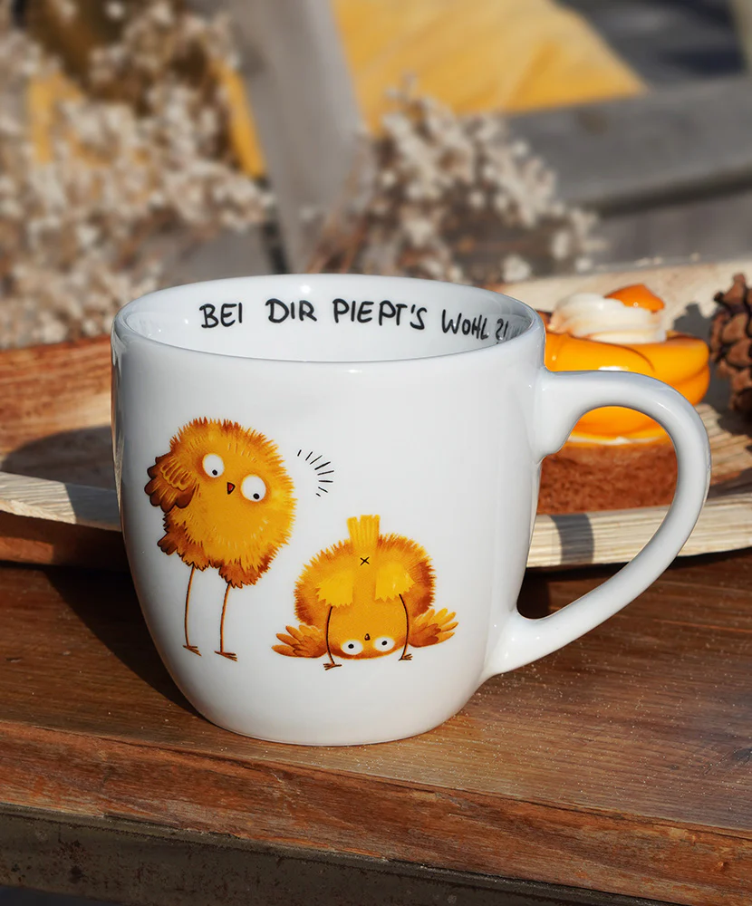 Voswald Tasse Bei dir piepts wohl