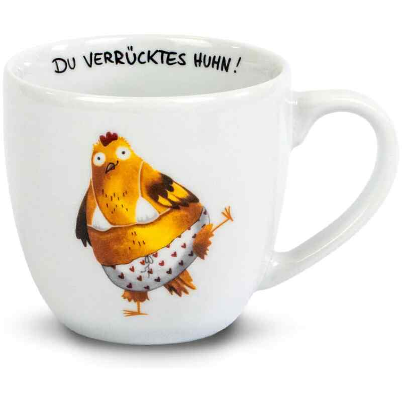 Voswald Tasse Du verrücktes Huhn