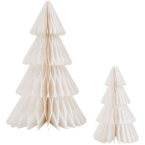 Eulenschnitt Papiertanne Natur 2er-Set