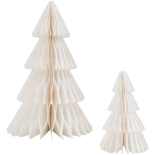 Eulenschnitt Papiertanne Natur 2er-Set