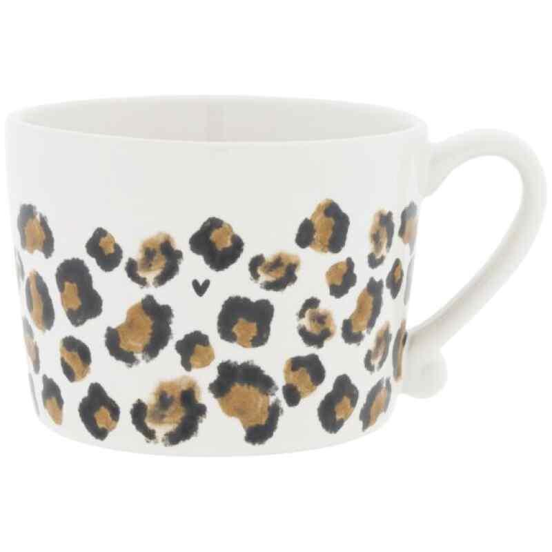 Tasse White Leopard