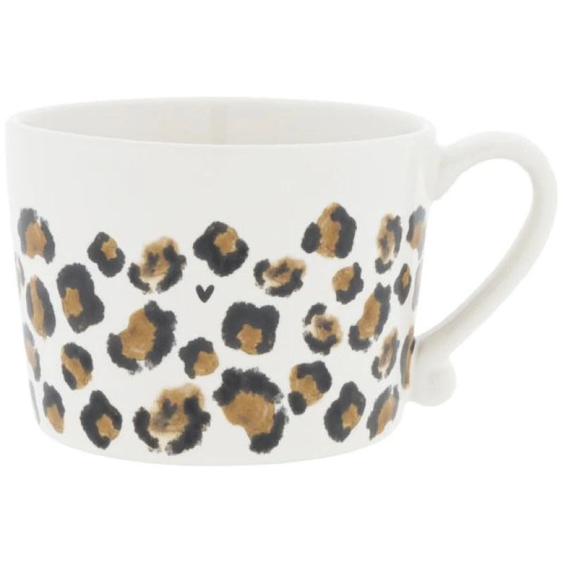 Tasse White Leopard