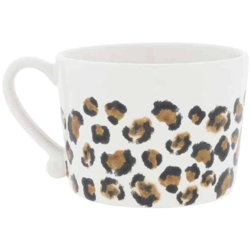 Tasse White Leopard