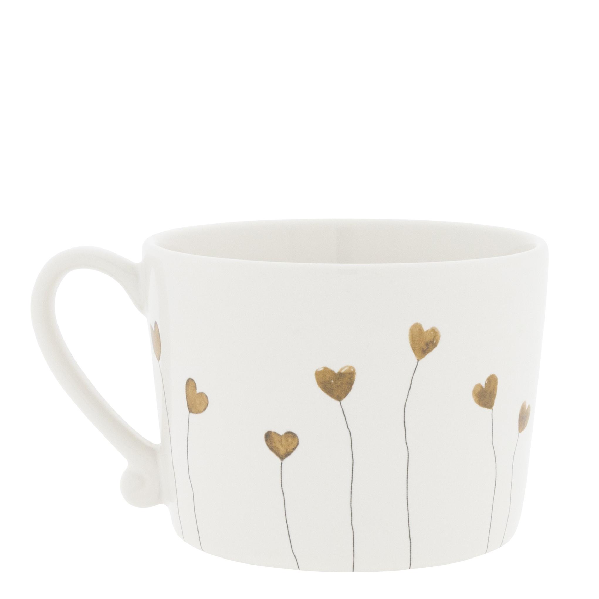 Tasse White Hearts in Bloom