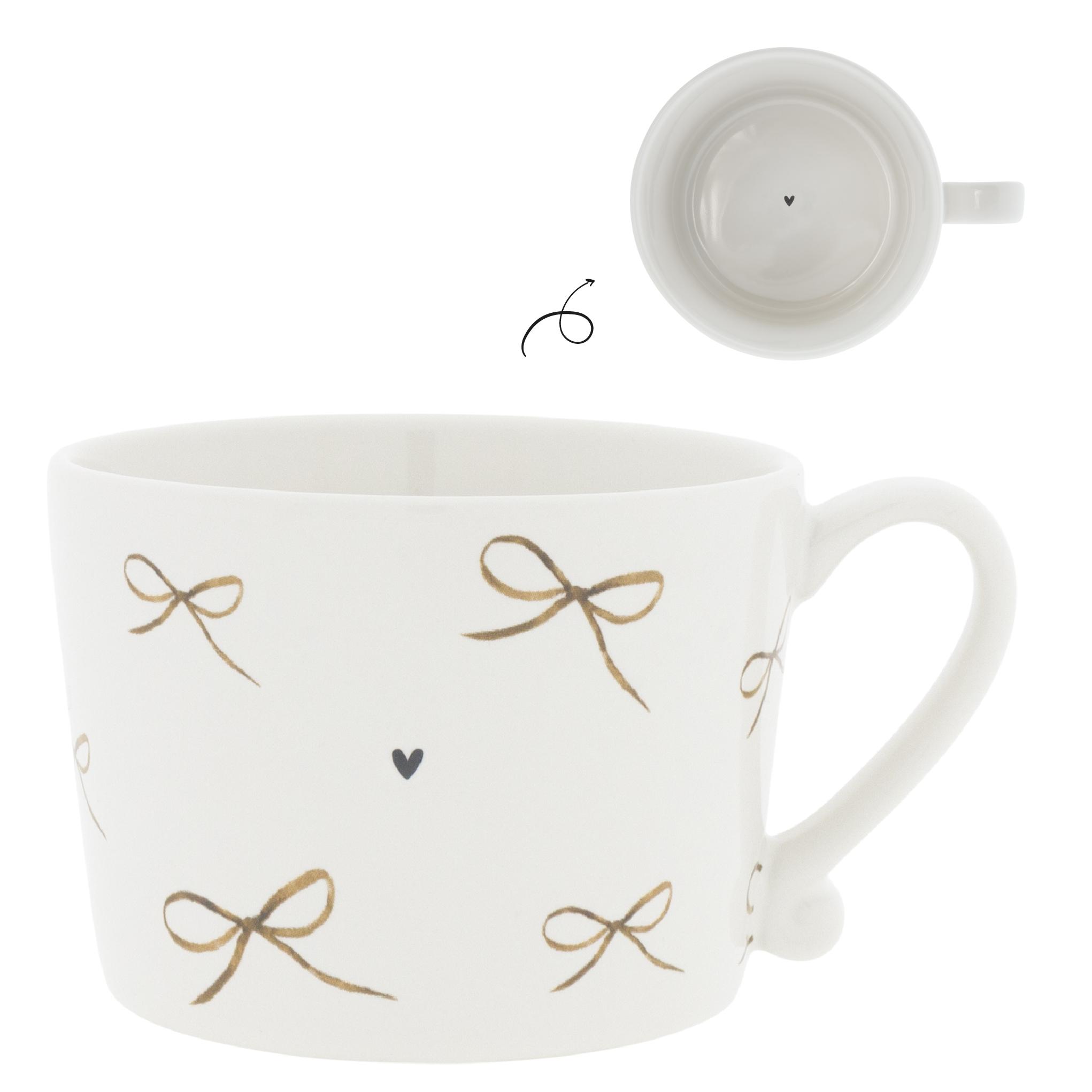 Tasse White Bows