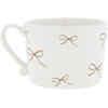 Tasse White Bows