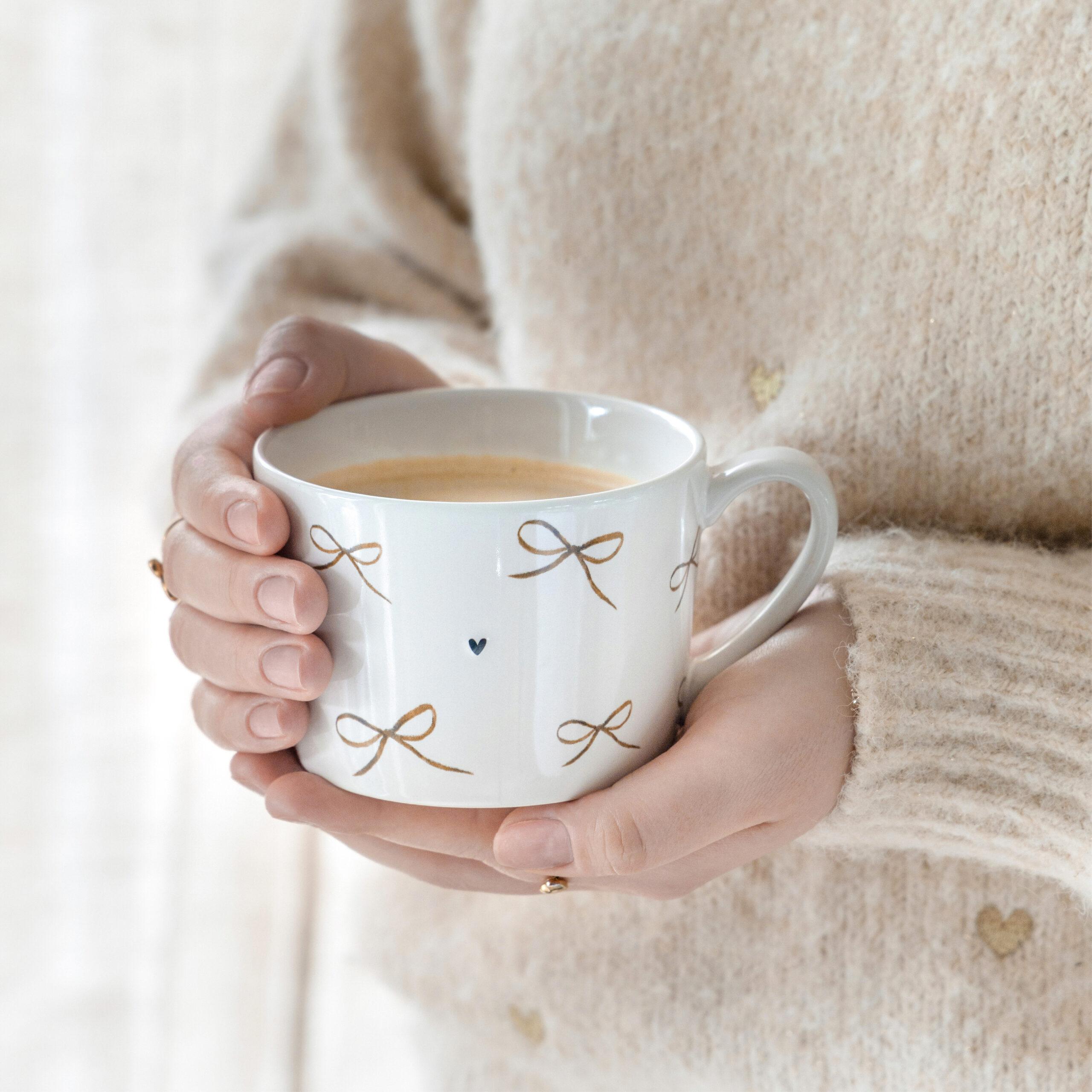 Tasse White Bows