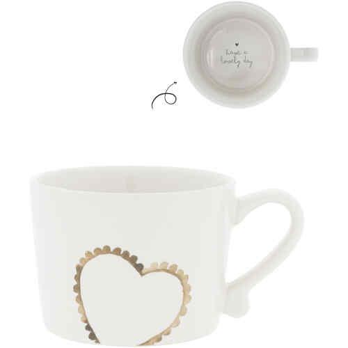 Willkommen im Onlineshop von Pures Lebensglück 2 Tasse White small / Heart lovely day