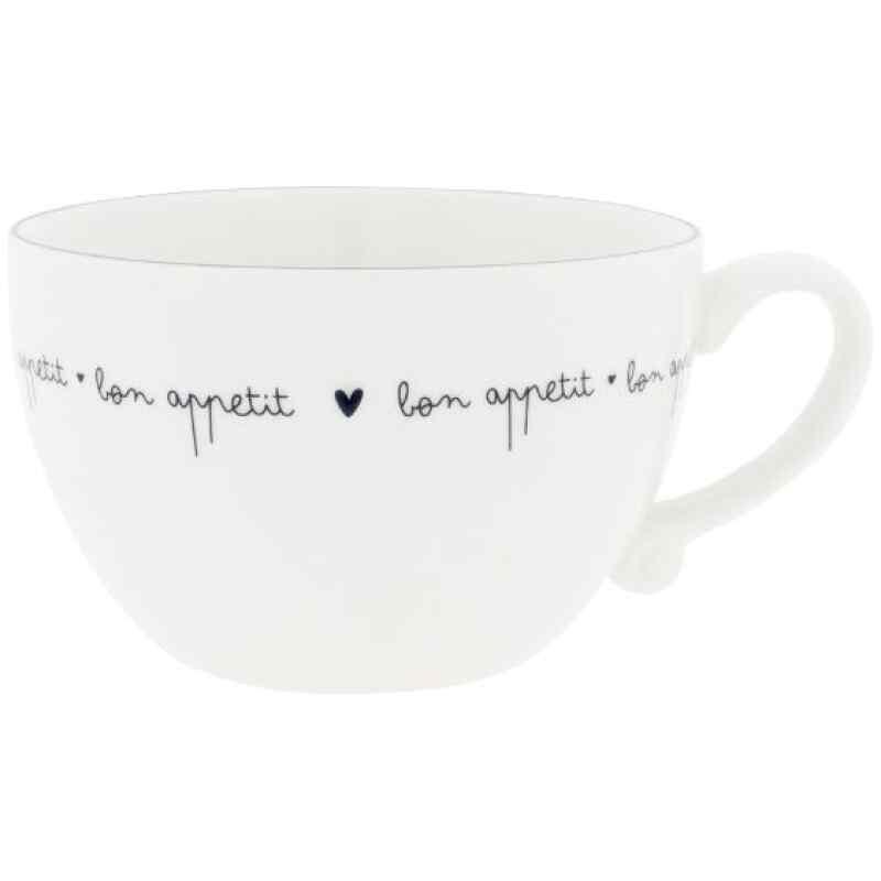 Bastion Collections Suppentasse White Bon Appetit