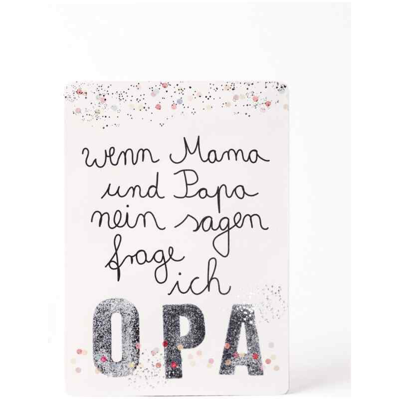 Goodoldfriends Family Postcard Opa